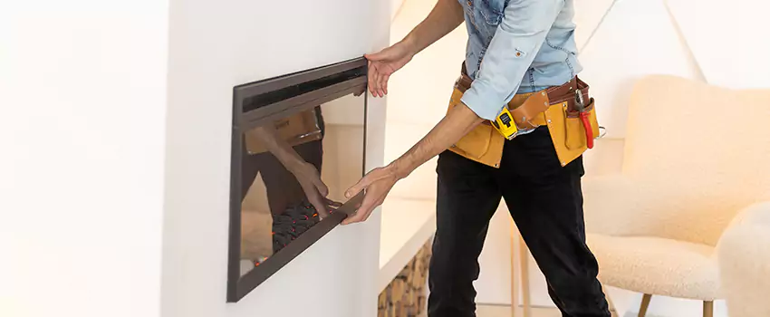 Metal Fireplace Installation in Winchester, Nevada