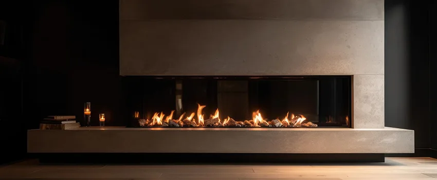 Gas Fireplace Ember Bed Design Services in Winchester, Nevada