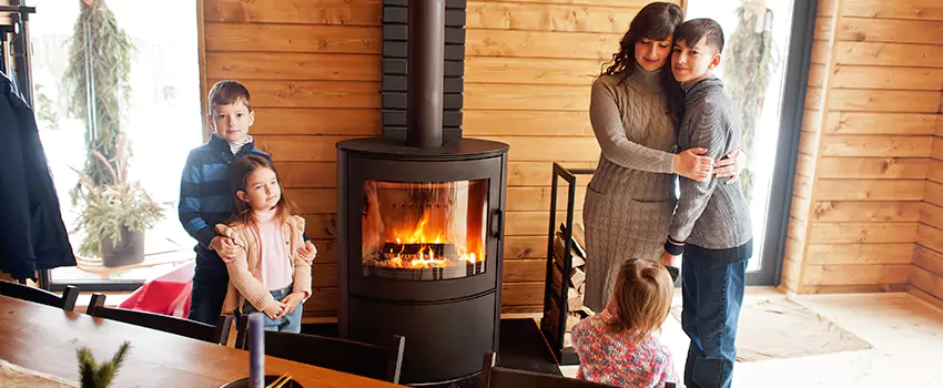 Morso Cast Iron Fireplace Insert Installation in Winchester, Nevada