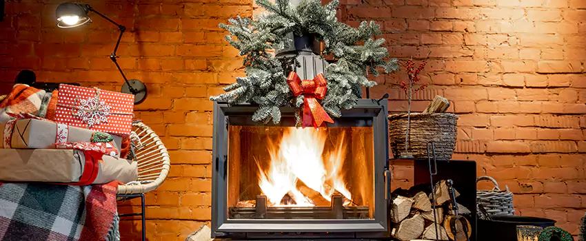 Travis Industries Linear Gas Fireplace Installation in Winchester, Nevada