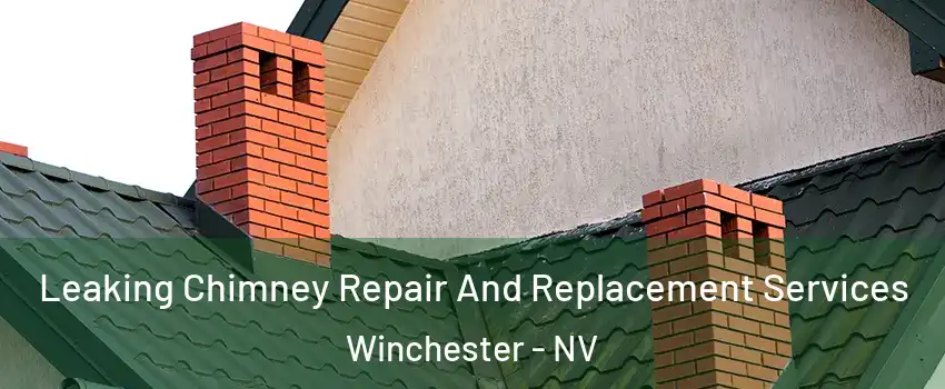  Leaking Chimney Repair And Replacement Services Winchester - NV